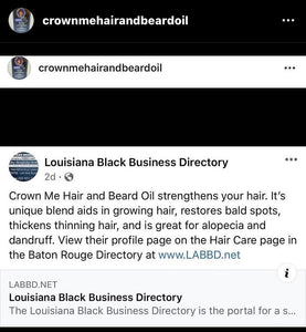 CrownMe Hair And Beard Oil